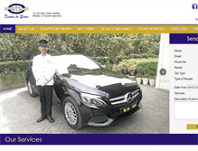 Tablet Screenshot of dtstravelsindia.com